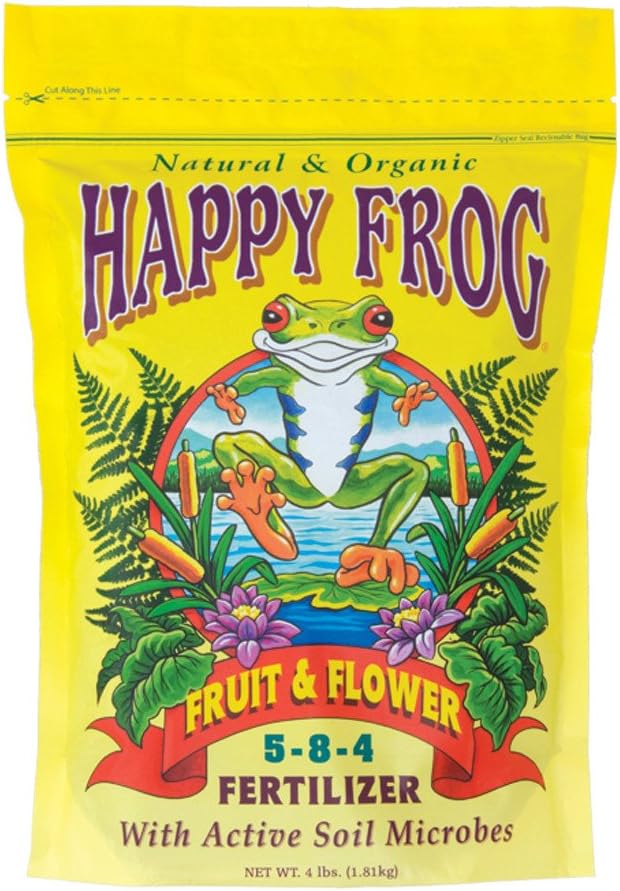 FoxFarm Happy Frog Fruit & Flower Fertilizer 4 Pounds