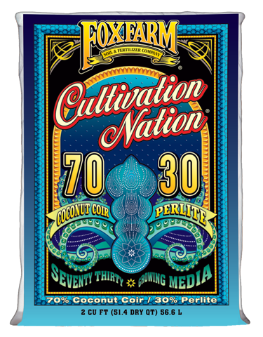 FoxFarm Cultivation Nation Seventy Thirty 70/30 Growing Media 2 Cubic Feet