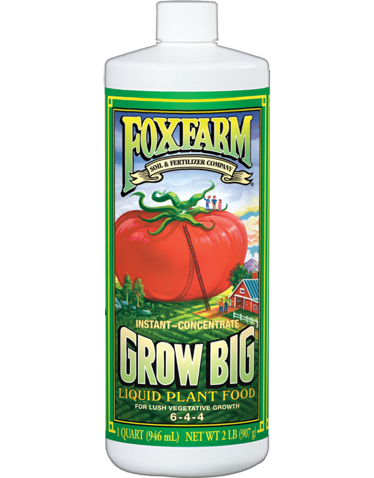 FoxFarm Grow Big Liquid Plant Food 1 Quart