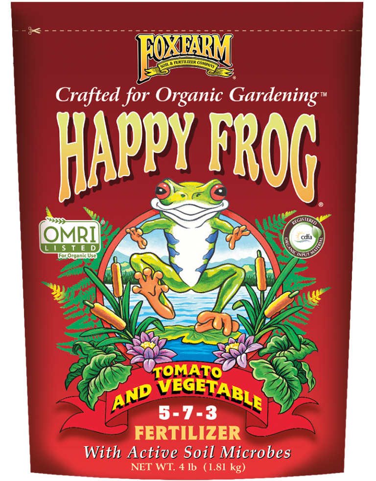 FoxFarm Happy Frog Tomato & Vegetable Fertilizer 4 Pounds